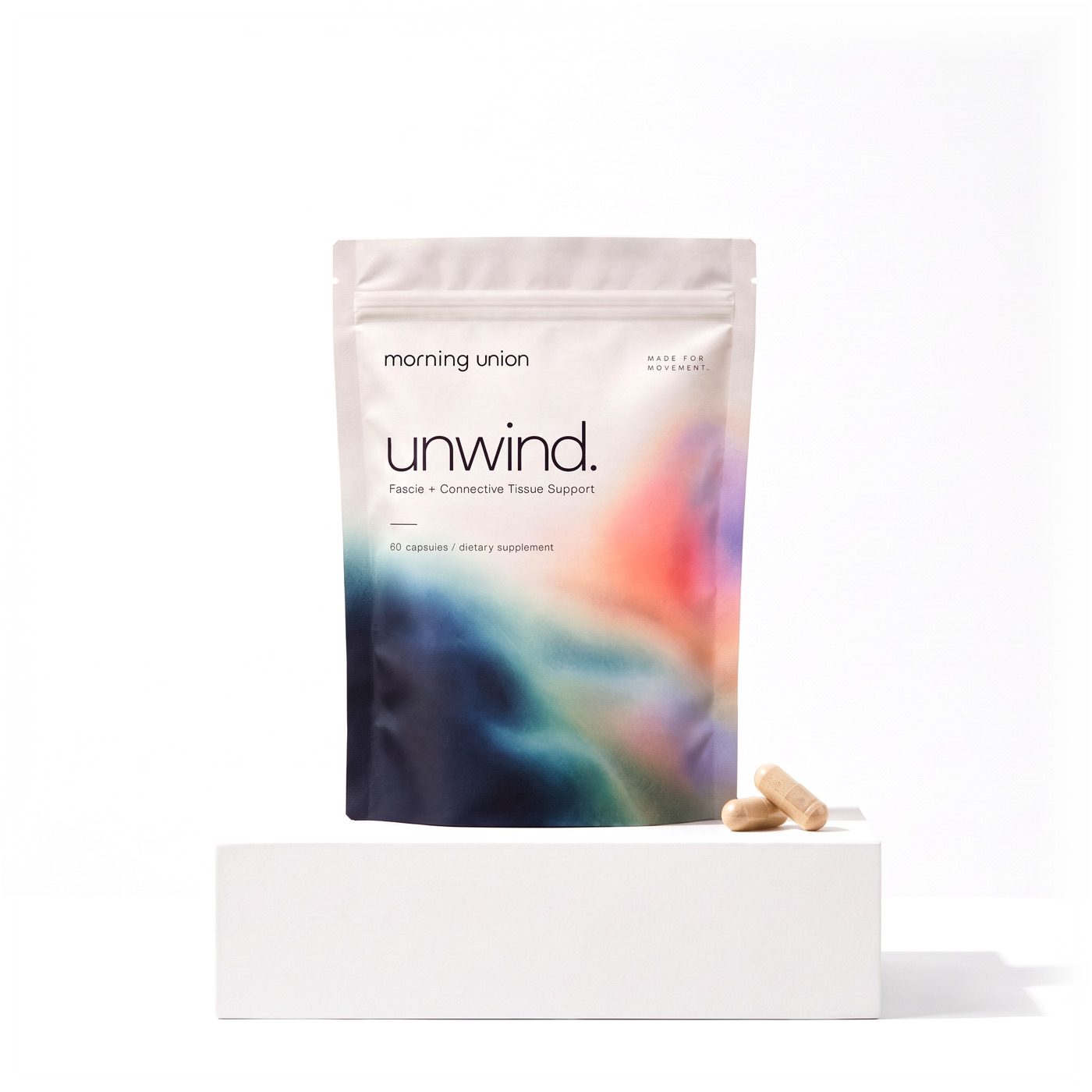 One pouch of unwind.